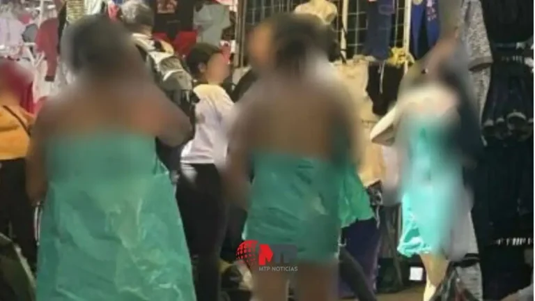 Linchamiento en Texmelucan: Rapan y exhiben a presuntas ladronas