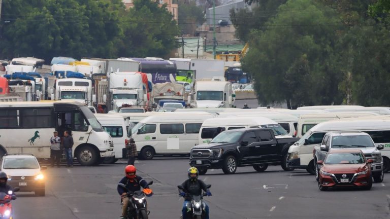 Megabloqueo transportista en CDMX y Edomex: Las exigencias a Clara Brugada