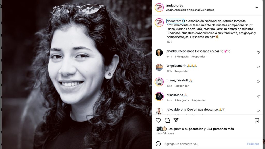 Muere actriz de "Como Dice el Dicho" Diana Marina López Lara