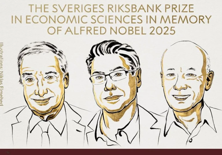 Premio Nobel de Economía 2025: Trío galardonado por estudio tecnológico