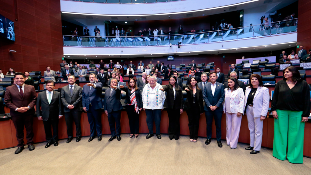 Senado ratifica nombramientos para la Sala Superior del TFJA