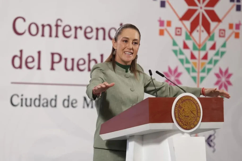 Sheinbaum expone la estrategia de diálogo frente a manifestaciones en México