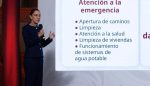 Sheinbaum presenta plan de emergencia por lluvias en México