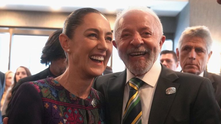 Sheinbaum y Lula da Silva sellan acuerdos de cooperación económica