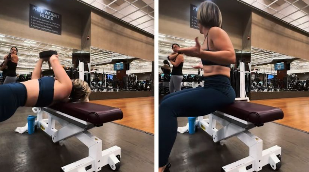 Tiktoker regaña a usuaria en gimnasio y exige exclusividad