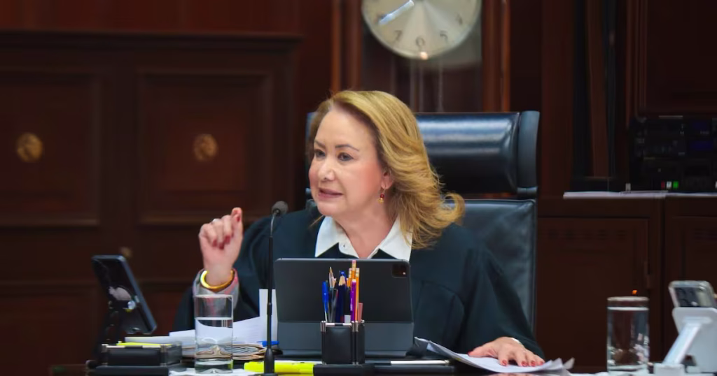 Yasmín Esquivel Mossa: La SCJN reconoce violencia vicaria como delito