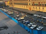25N: ¿Por qué el Zócalo amanece amurallado en la Ciudad de México?
