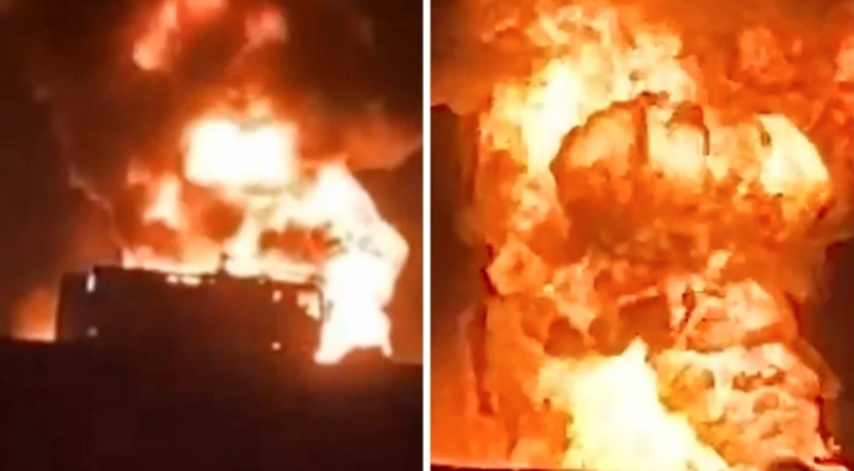 Accidente catastrófico en Medina: El mortal impacto entre un autobús de peregrinos y una pipa