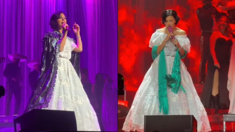 Ángela Aguilar detiene el show y desafía las críticas de playback y autotune