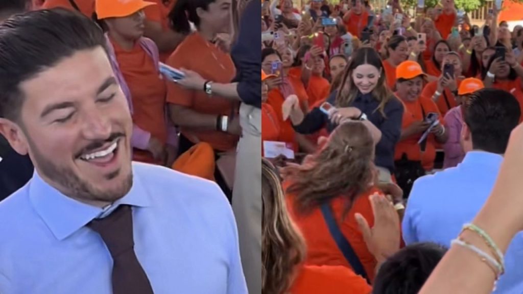 'Ay, papacito': el gobernador Samuel García se roba el show viral en Monterrey
