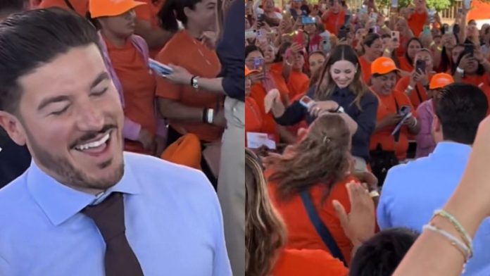 'Ay, papacito'- el gobernador Samuel García se roba el show viral en Monterrey 'Ay, papacito': el gobernador Samuel García se roba el show viral en Monterrey