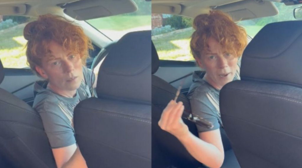 Conductora de aplicación discrimina a influencer y lo amenaza con una pistola