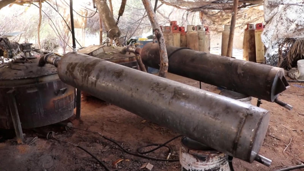 Desmantelamiento millonario: mega laboratorio clandestino en Culiacán