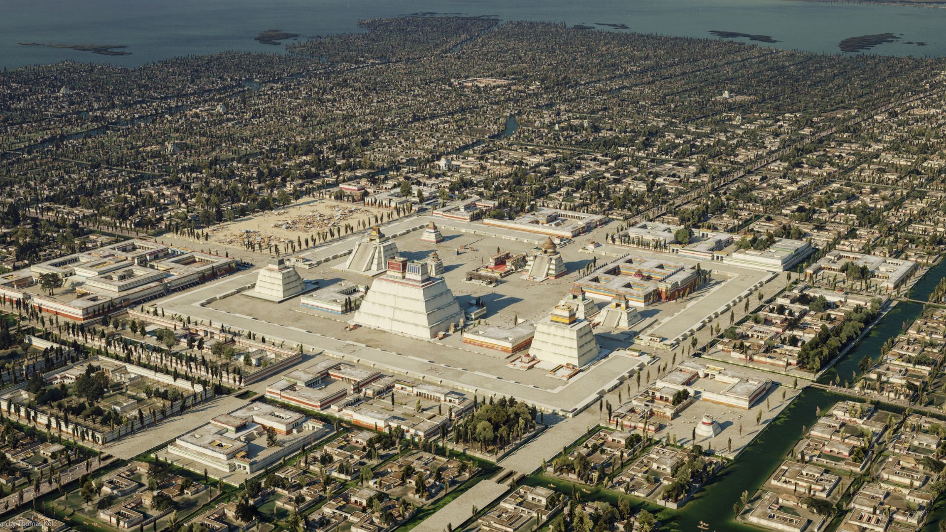 El esplendor de Tenochtitlán revelado en un impresionante mapa interactivo