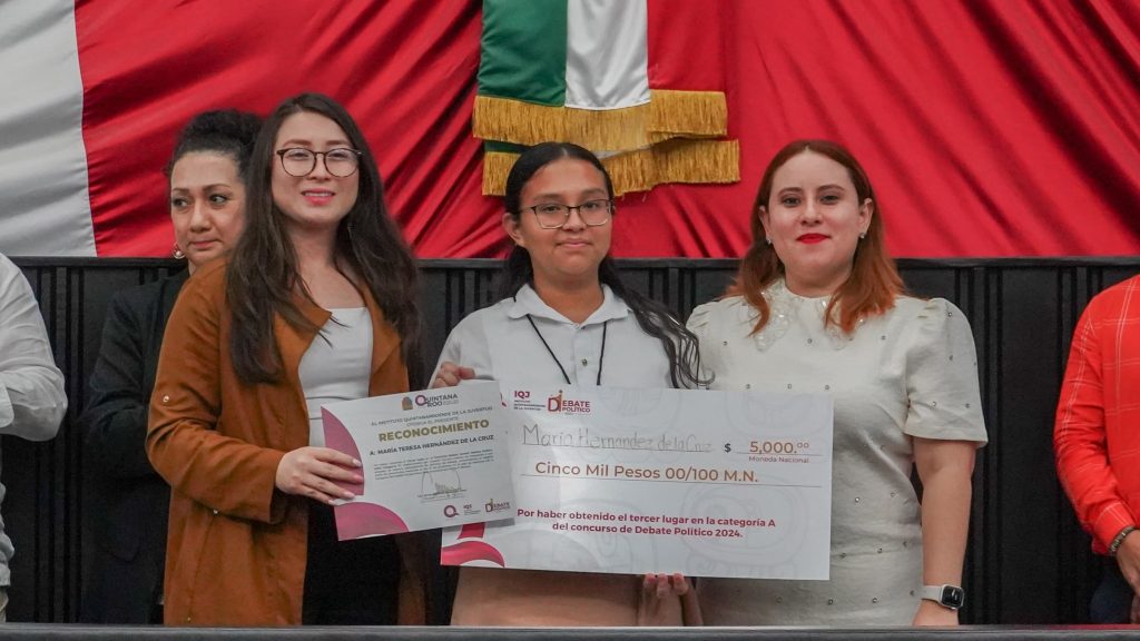 El futuro político de Quintana Roo se disputa en el debate juvenil 2025