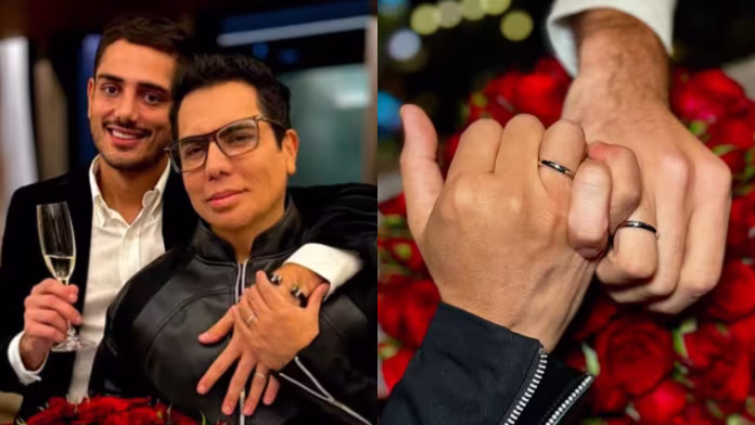 El gran festejo de Javier Derma y Reinaldo Junior- lujo y Edith Márquez El gran festejo de Javier Derma y Reinaldo Junior: lujo y Edith Márquez