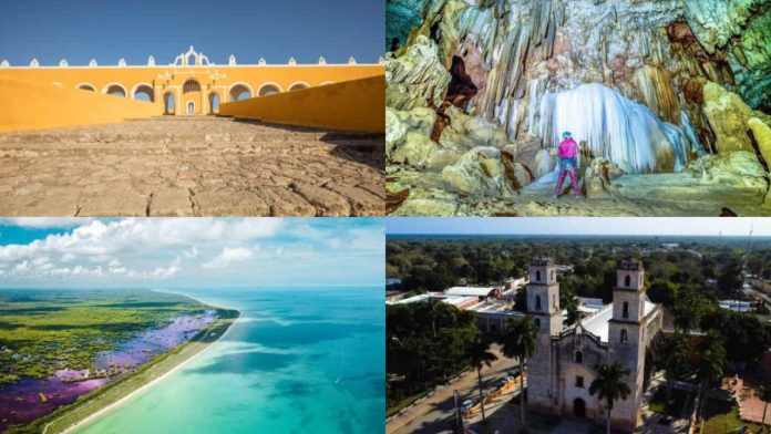 El inédito despliegue de los siete Pueblos Mágicos de Yucatán El inédito despliegue de los siete Pueblos Mágicos de Yucatán