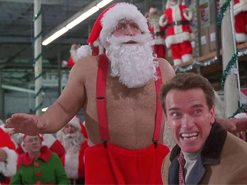 El regalo prometido: la sátira de schwarzenegger al consumismo festivo