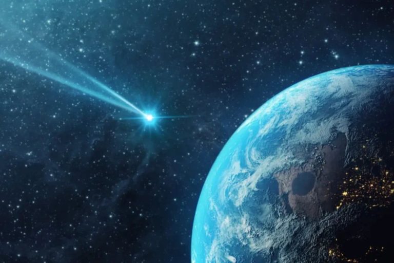 El tercer objeto interestelar registra un misterioso tono azul al dejar el sol