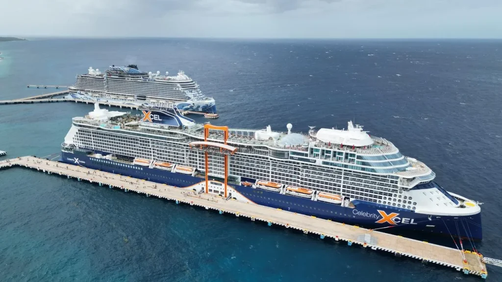 Histórico arribo del Celebrity Xcel: Cozumel, primera parada mundial del crucero