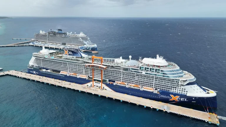 Histórico arribo del Celebrity Xcel: Cozumel, primera parada mundial del crucero