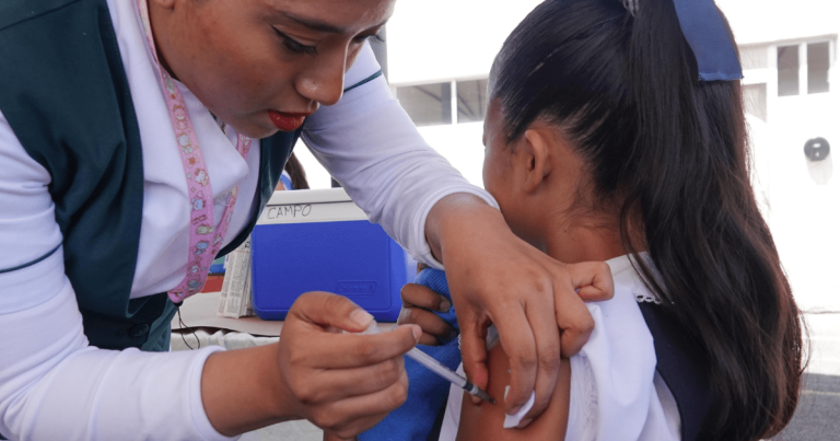 La campaña nonavalente que busca inmunizar a 2.5 millones de niños y niñas