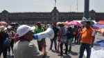La escalada de tensión: represión con gases y empujones en el Zócalo tras protesta de la CNTE