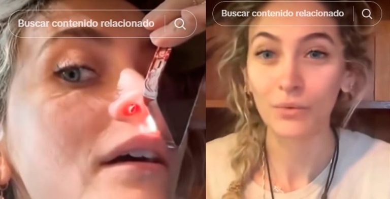 Paris Jackson revela la verdad detrás de su tabique perforado por drogas