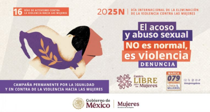 Revelan la agenda completa de 16 días de activismo contra la violencia Revelan la agenda completa de 16 días de activismo contra la violencia