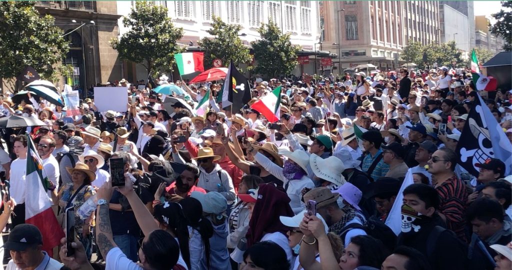 Segunda marcha Generación Z 2025: la doble crisis logística en Ciudad de México