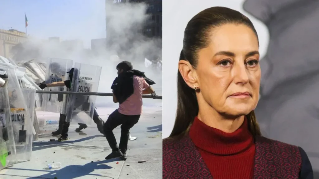 Sheinbaum: la violencia en la marcha no detendrá la transformación
