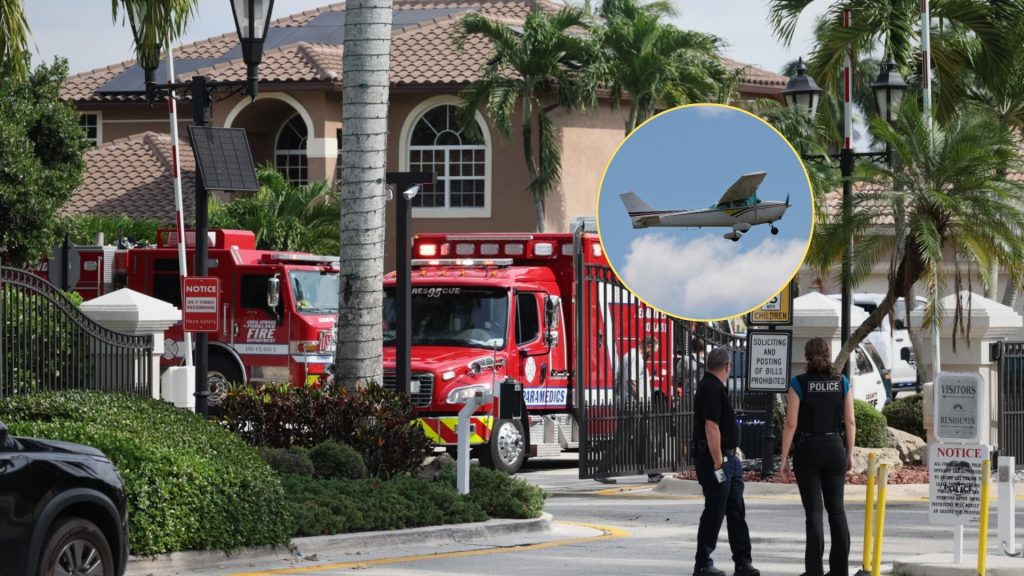 Tragedia en Coral Spring: avioneta con ayuda humanitaria para Jamaica se estrella