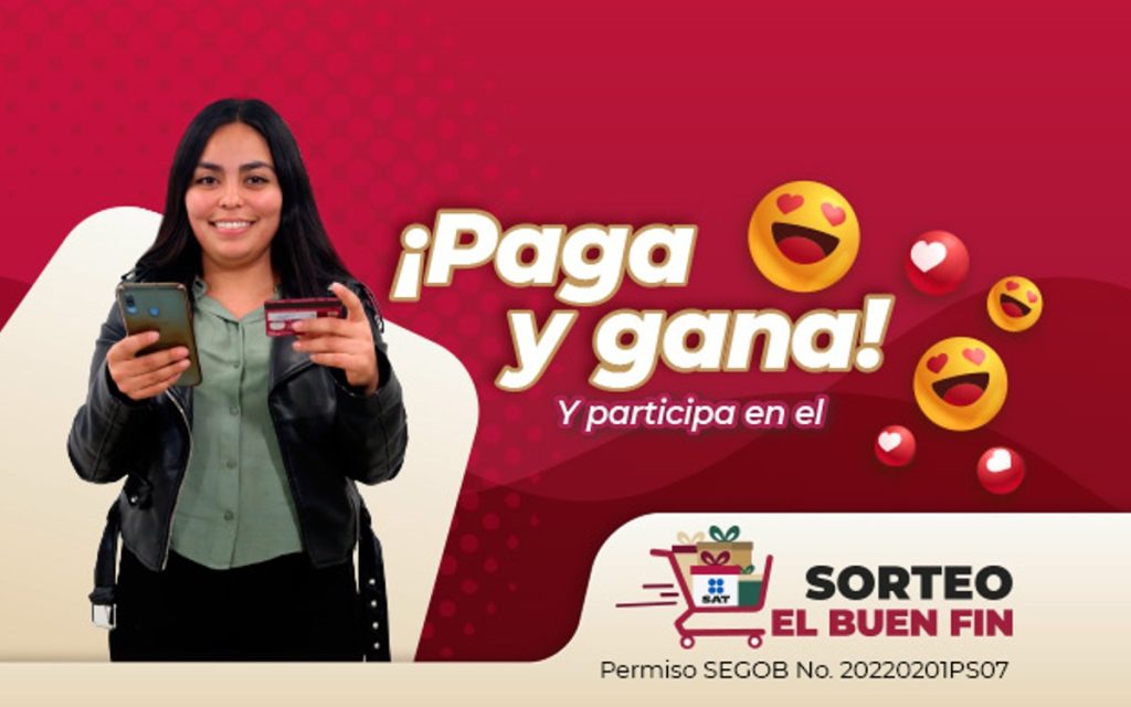Tarjetahabientes ganan hasta $250 mil pesos en el sorteo Buen Fin 2025 del SAT