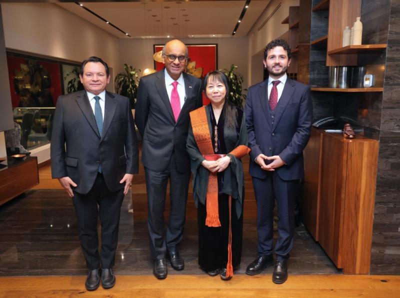 Inversión Yucatán Singapur: el pacto de Díaz Mena con el presidente asiático