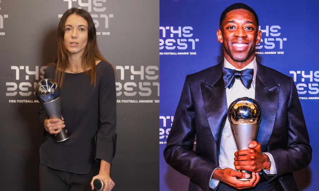 Dembelé, Bonmatí y la maga Ovalle: los grandes ganadores de The Best FIFA 2025