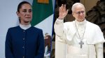Sheinbaum busca formalizar la reunión con el Papa León XIV
