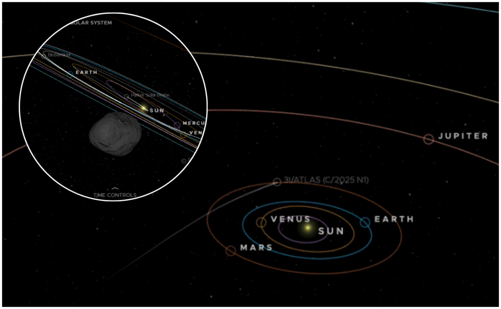 El tercer viajero interestelar que brilla en rayos x y se torna verde