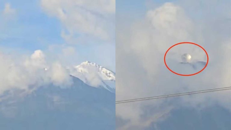 Misterio en Veracruz: captan un ovni triangular sobre Orizaba