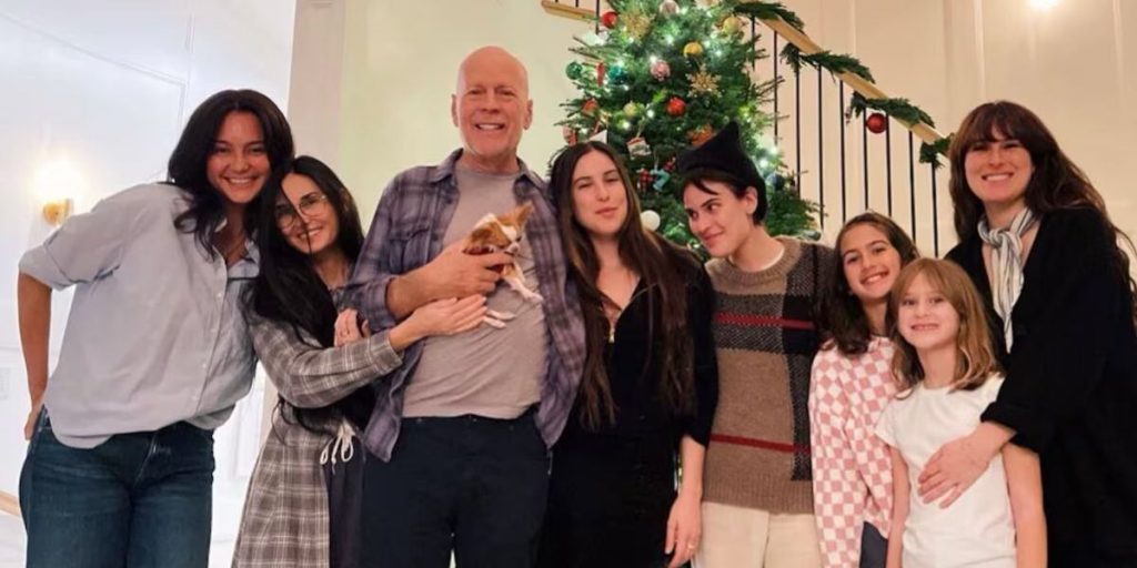 La familia de Bruce Willis se prepara para una dolorosa "última Navidad"
