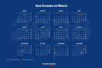 El calendario 2026 de México ofrece más días de descanso obligatorio
