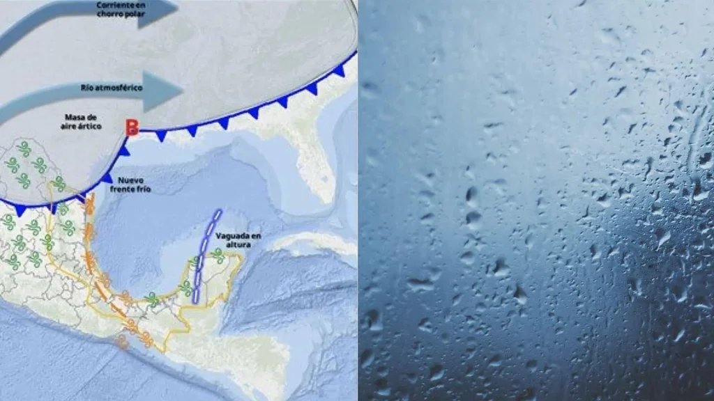 Frente frío 25: la masa ártica que trae lluvias intensas a Veracruz y Tamaulipas