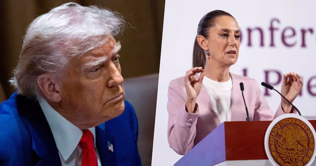 La respuesta de Sheinbaum que debilitó al dólar: la guerra comercial de Trump por el agua