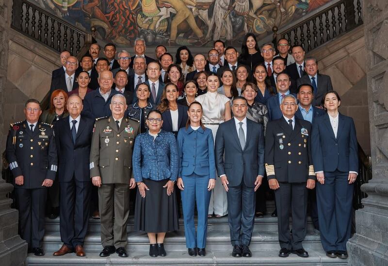 La presión de gobernadores por seguridad pública en México: el pulso en Palacio Nacional