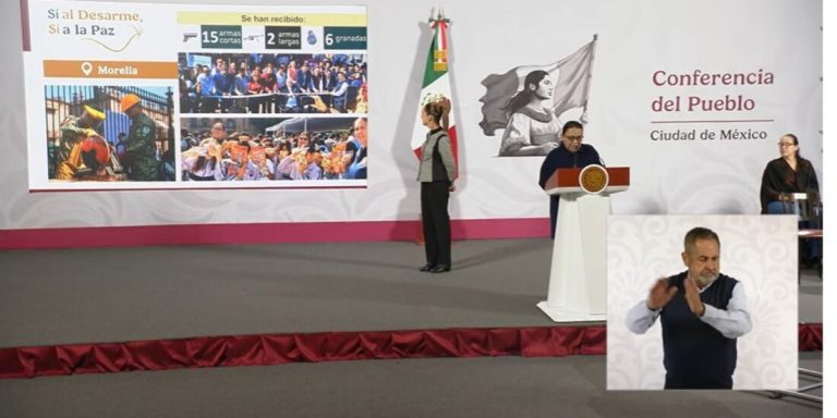 Michoacán: 74 mil atenciones y 53 dependencias movilizadas tras el plan por la paz