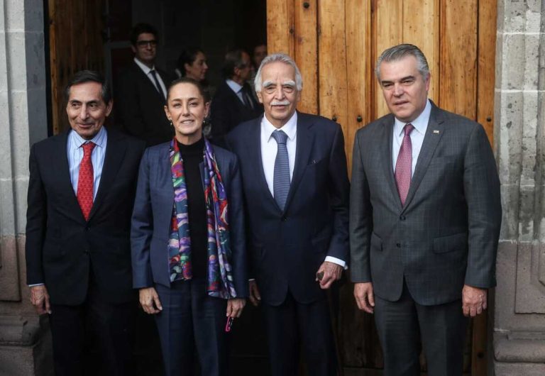 El primer mensaje de Sheinbaum al círculo empresarial: ¿Pacto o tensión en el Museo Kaluz?