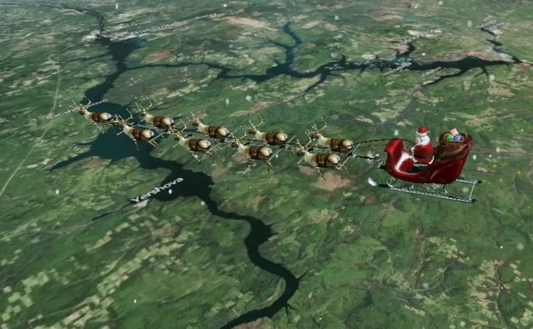 La verdad detrás del recorrido de Santa Claus en vivo 2025