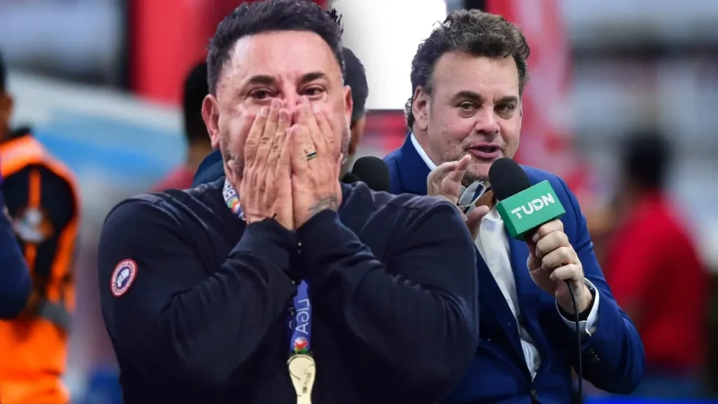 El tenso encaro entre Antonio Mohamed y David Faitelson tras el bicampeonato escarlata