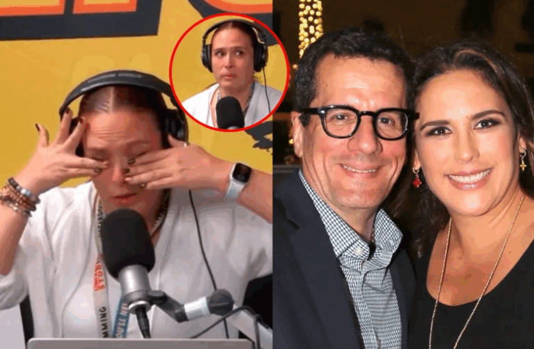 Angélica Vale, conmovida, reaparece con el periodista que reveló su divorcio