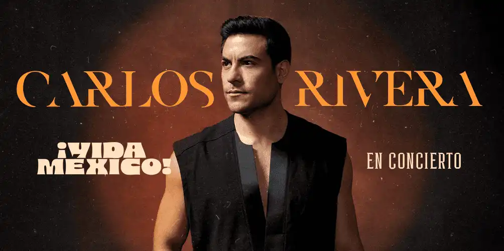 Carlos Rivera llegará a Cancún con su “VIDA MÉXICO Tour” el próximo 29 de mayo