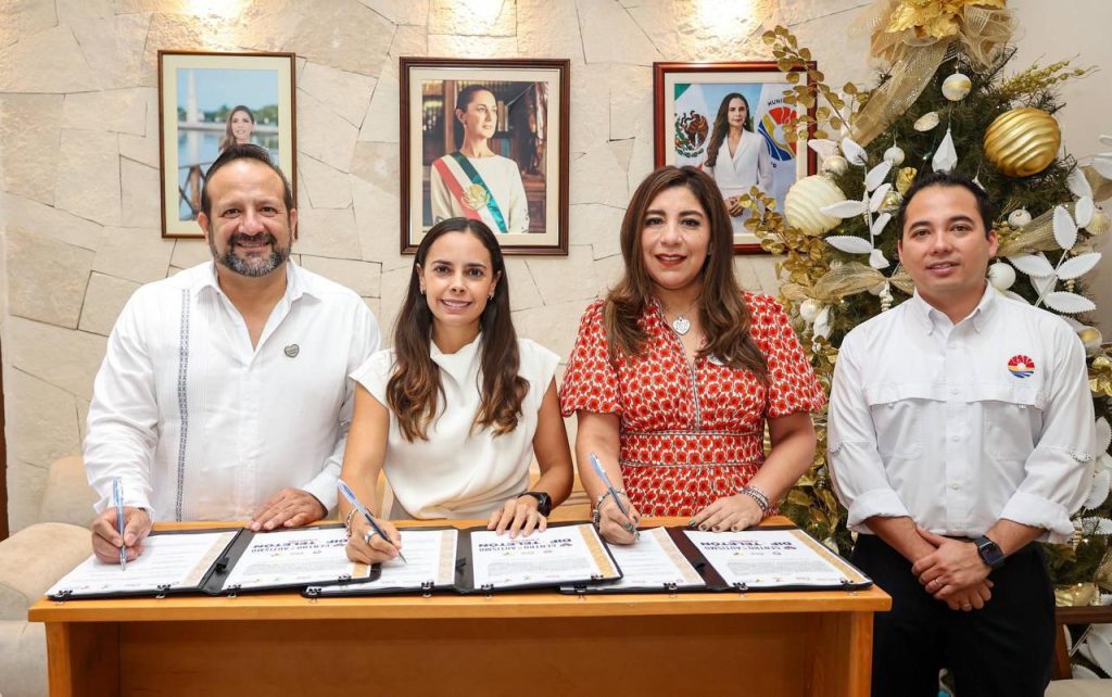 Ana Paty Peralta renueva el convenio para el Centro de Autismo DIF-Teletón 2026 La Presidenta Municipal, A